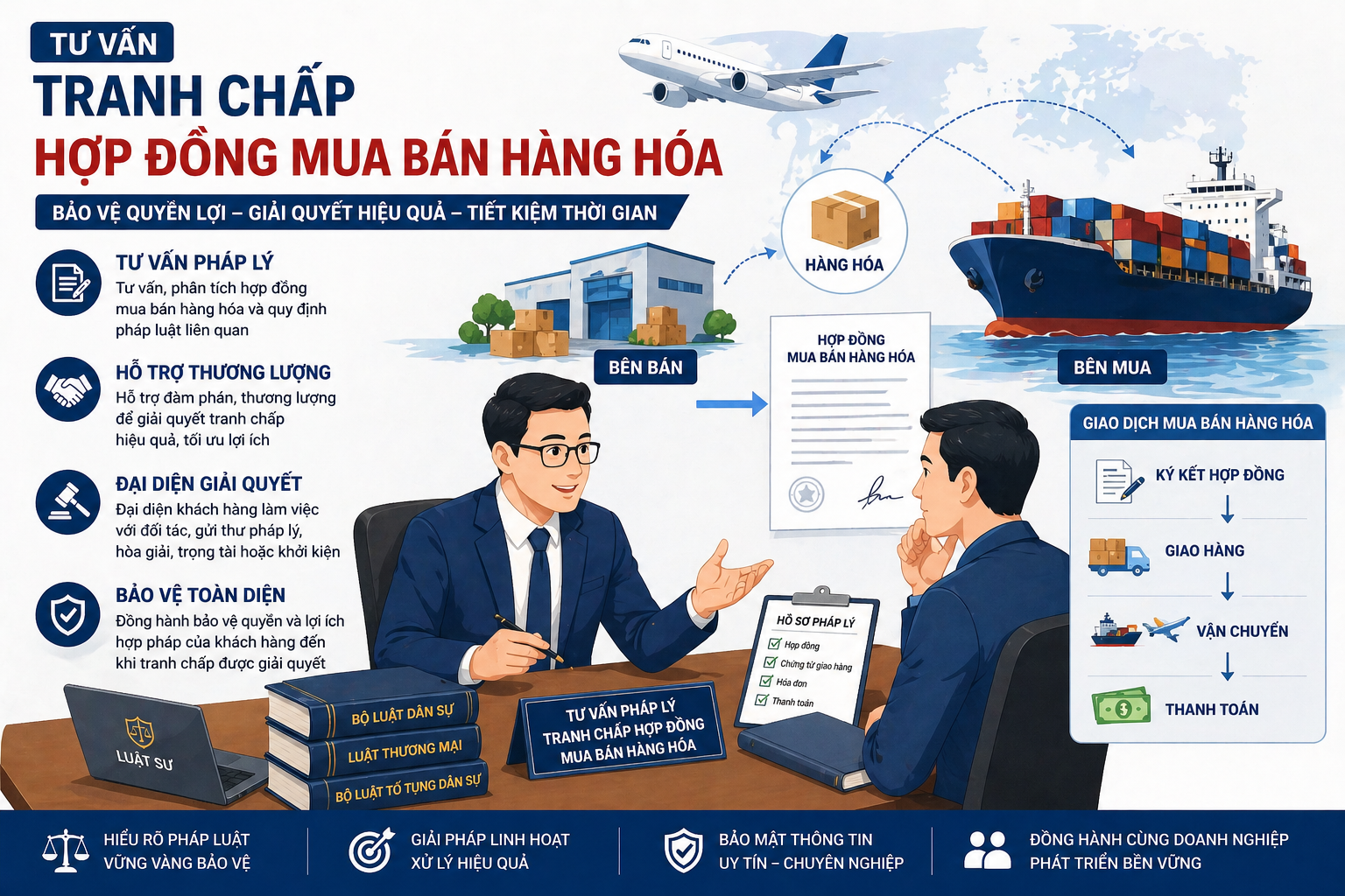 Luật sư tranh chấp kinh tế